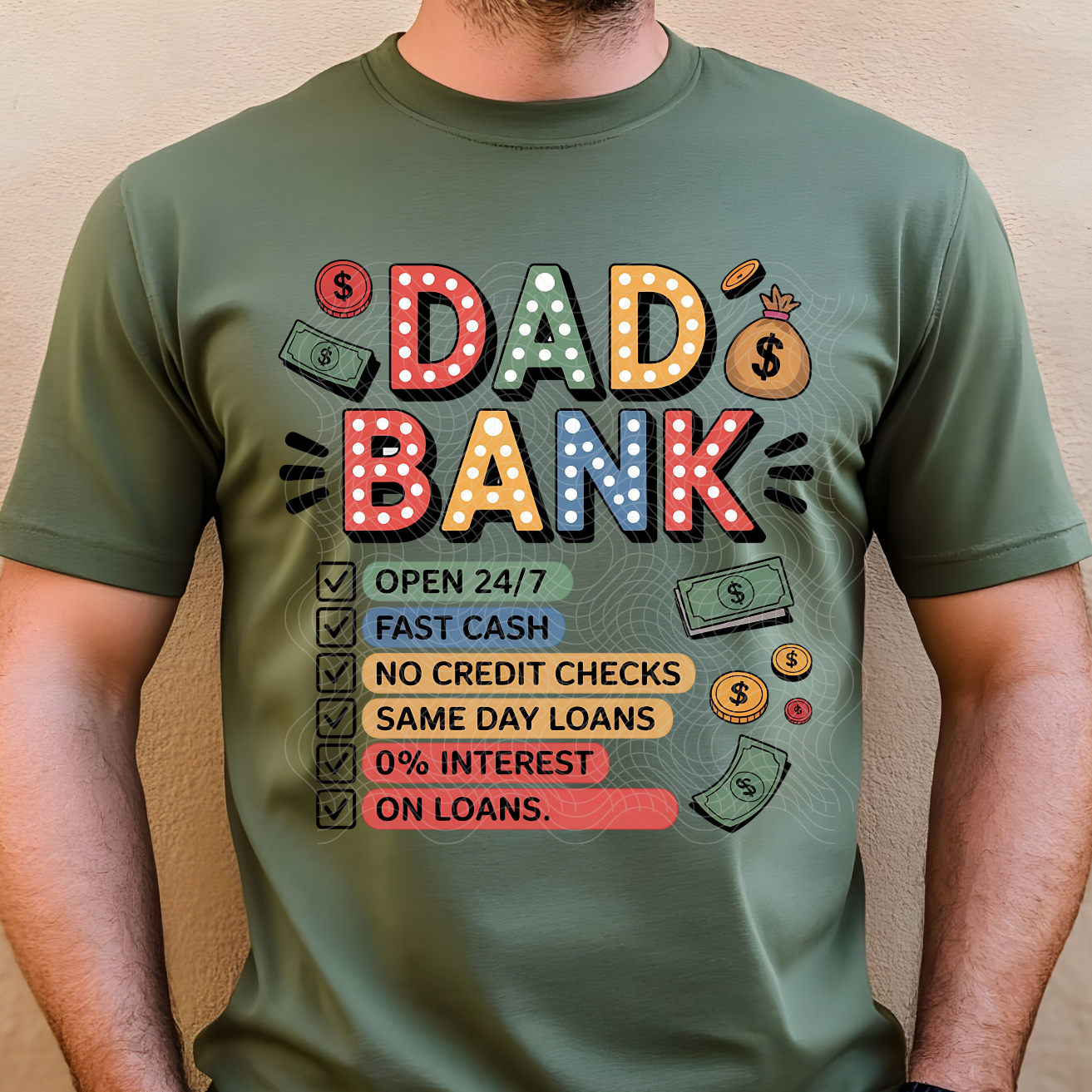DAD BANK - DTF TRANSFER