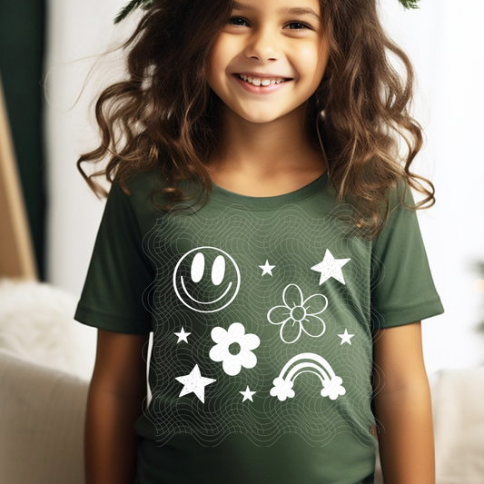 HAPPY DOODLE - DTF TRANSFER