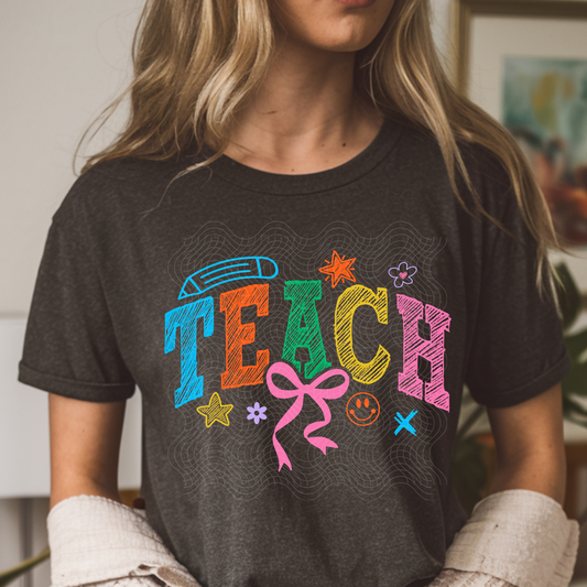 TEACH DOODLE - DTF TRANSFER