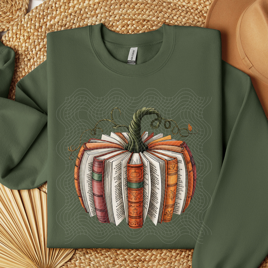 BOOK PUMPKIN - DTF TRANSFER