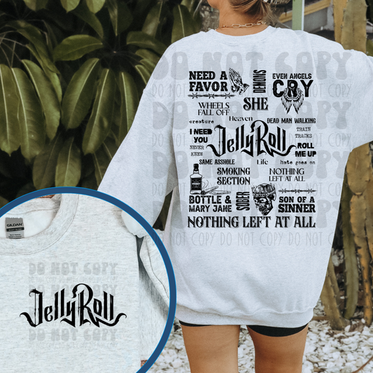 JROLL COLLAGE W/ POCKET - DTF TRANSFER