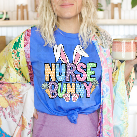 NURSE BUNNY - DTF TRANSFER