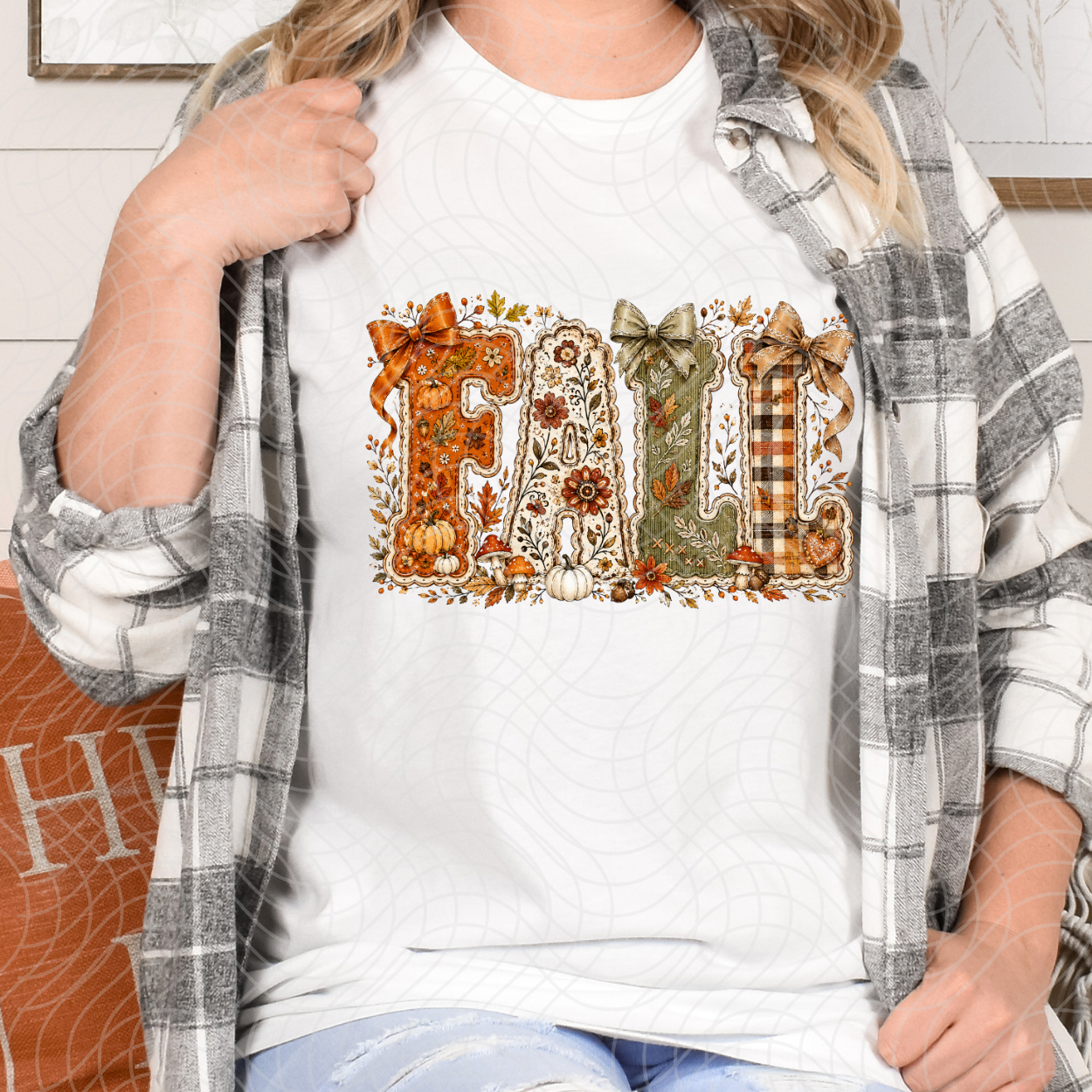 FALL QUILT - DTF TRANSFER