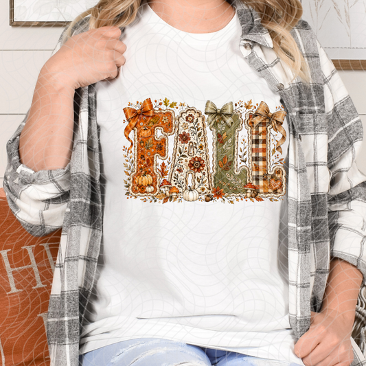 FALL QUILT - DTF TRANSFER
