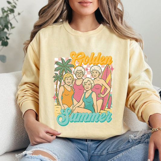 GOLDEN SUMMER - DTF TRANSFER