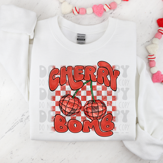 CHERRY BOMB - DTF TRANSFER