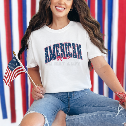 AMERICAN MAMA STARS - DTF TRANSFER