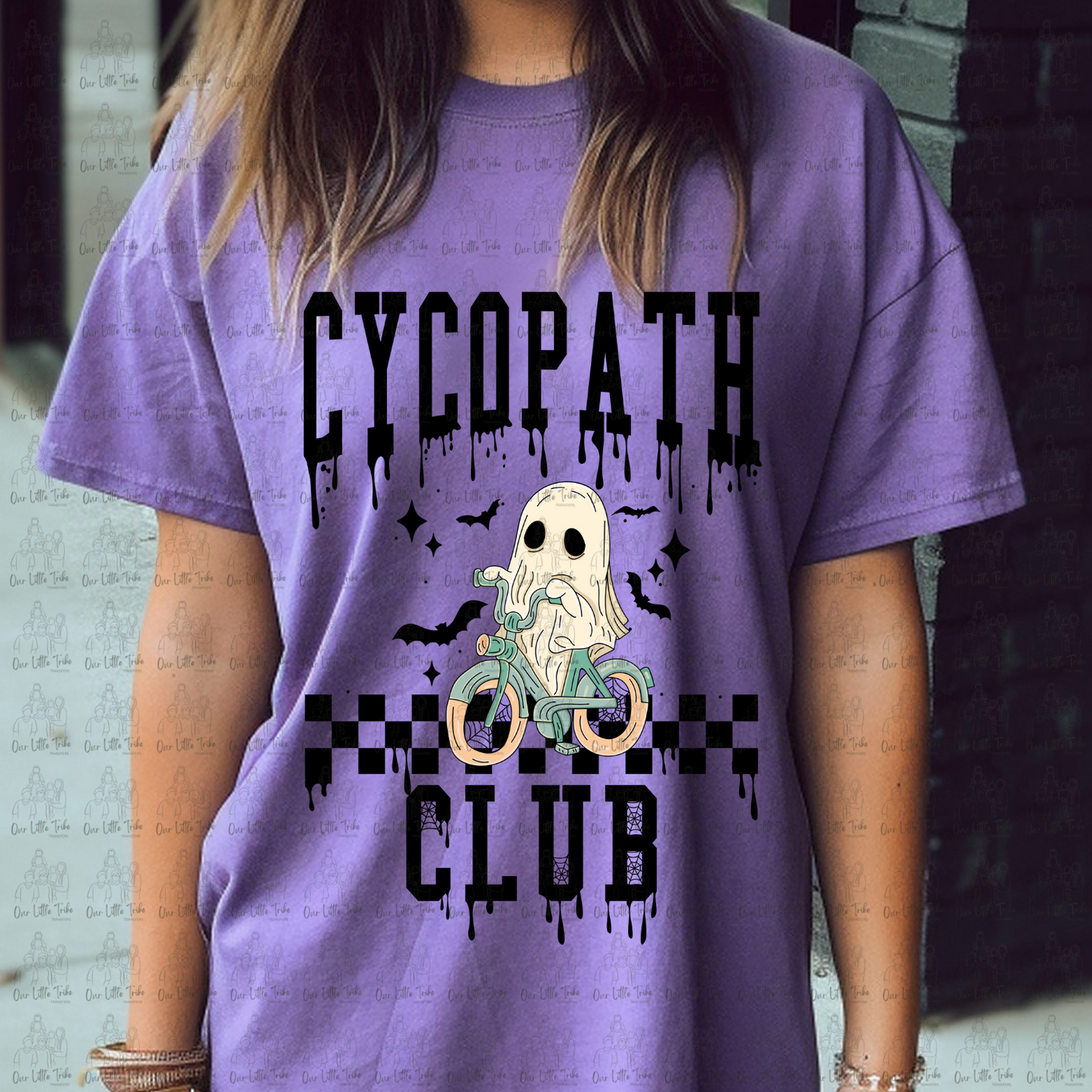 CYCOPATH CLUB - NO GRUNGE - DTF TRANSFER