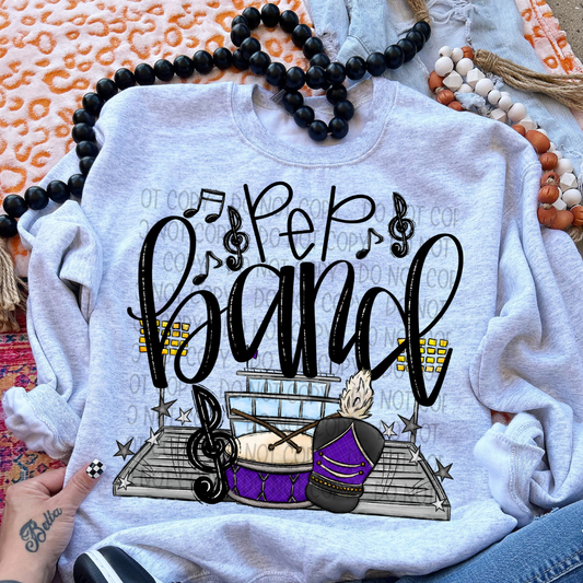 PEP BAND PURPLE - DTF TRANSFER