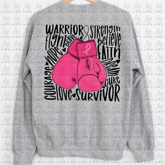 PINK GLOVES - DTF TRANSFER