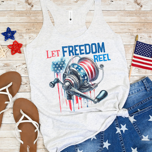 LET FREEDOM REEL - DTF TRANSFER