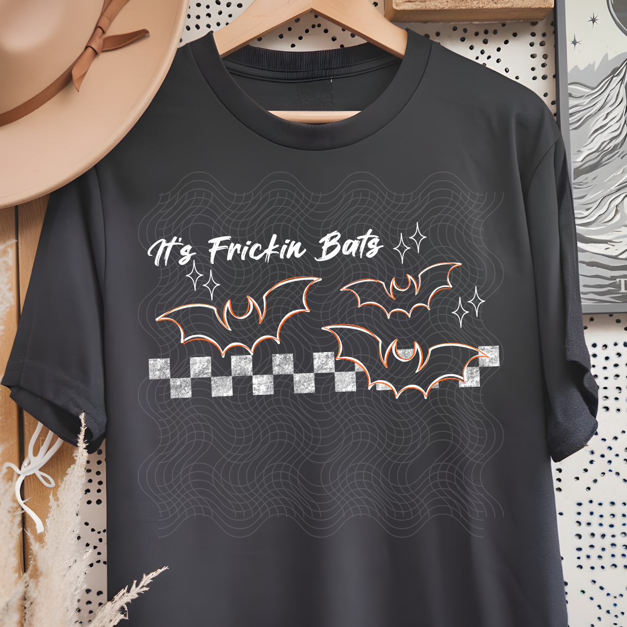 ITS FRICKIN BATS WHT - DTF TRANSFER