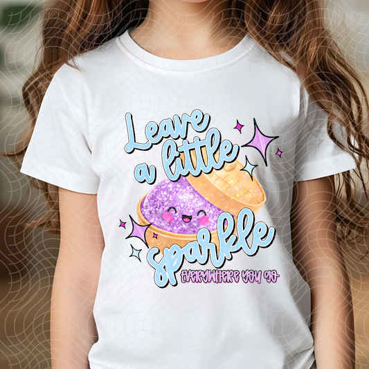 LEAVE A LITTLE SPARKLE - DTF TRANSFER
