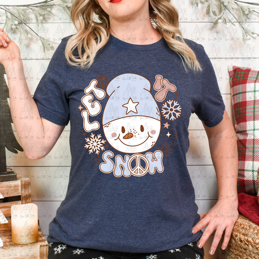 LET IT SNOW - DTF TRANSFER