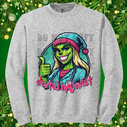 GREEN GUY DENTAL HYGIENTIST - DTF TRANSFER