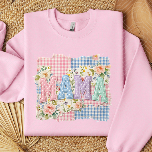 MAMA PASTEL PATCHWORKS - DTF TRANSFER