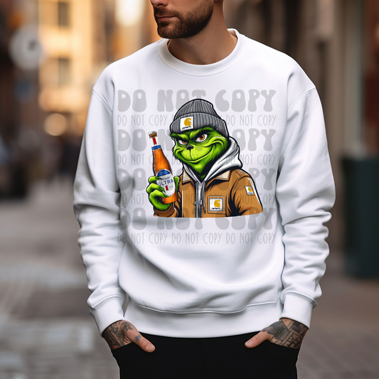 ULTRA BOTTLE GREEN GUY - DTF TRANSFER