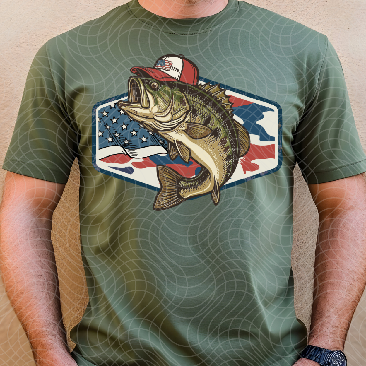 AMERICAN BASS - DTF TRANSFER