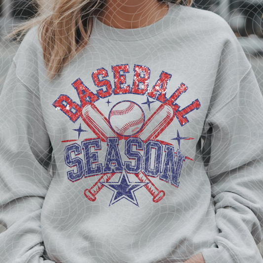 BASEBALL SEASON - DTF TRANSFER