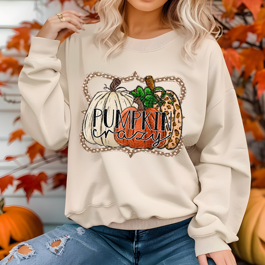 PUMPKIN CRAZY - DTF TRANSFER