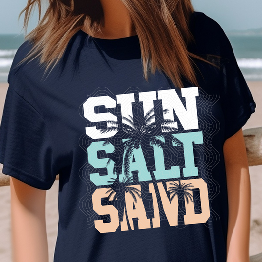 SUN SALT SAND - DTF TRANSFER