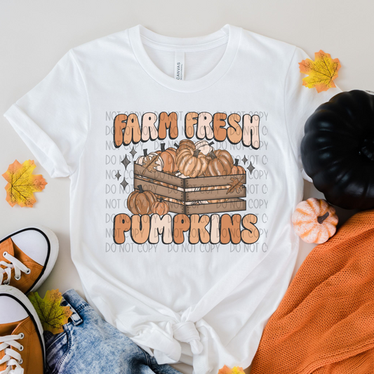 FARM FRESH PUMPKINS - DTF TRANSFER