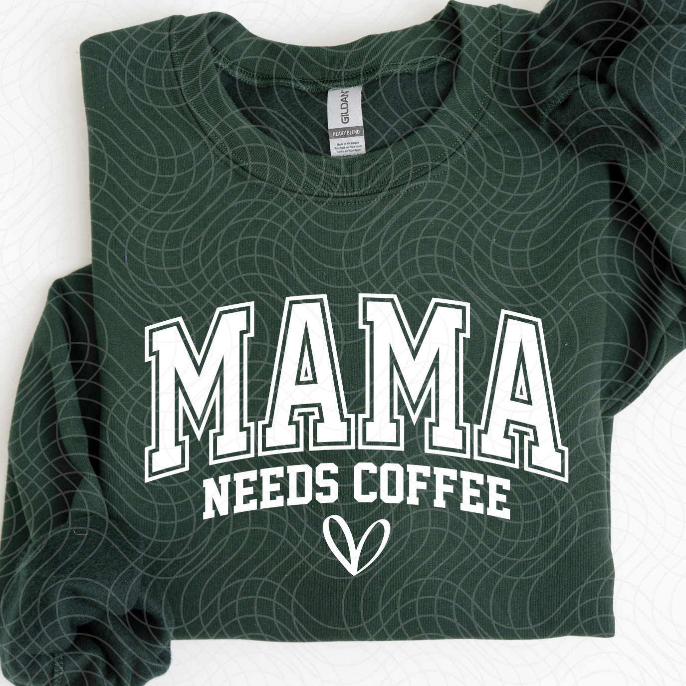 MAMA NEEDS COFFEE - DTF TRANSFER