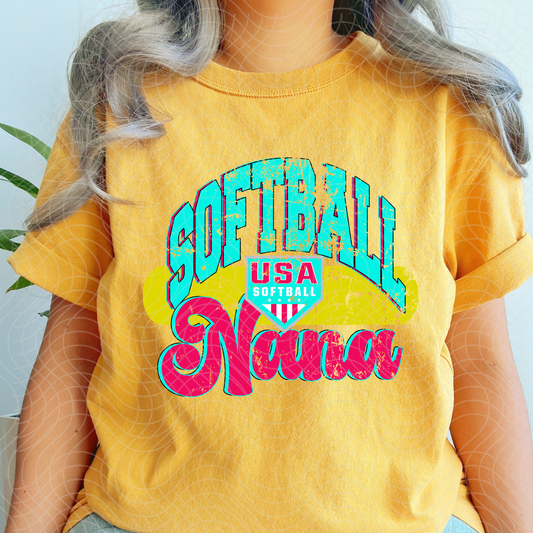 SOFTBALL NANA - DTF TRANSFER