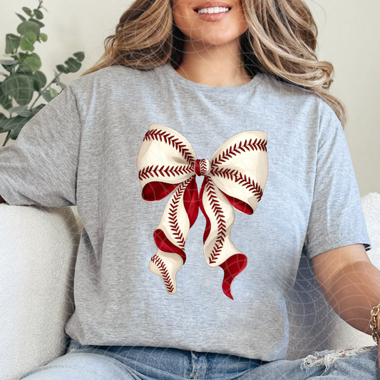 BASEBALL BOW - DTF TRANSFER