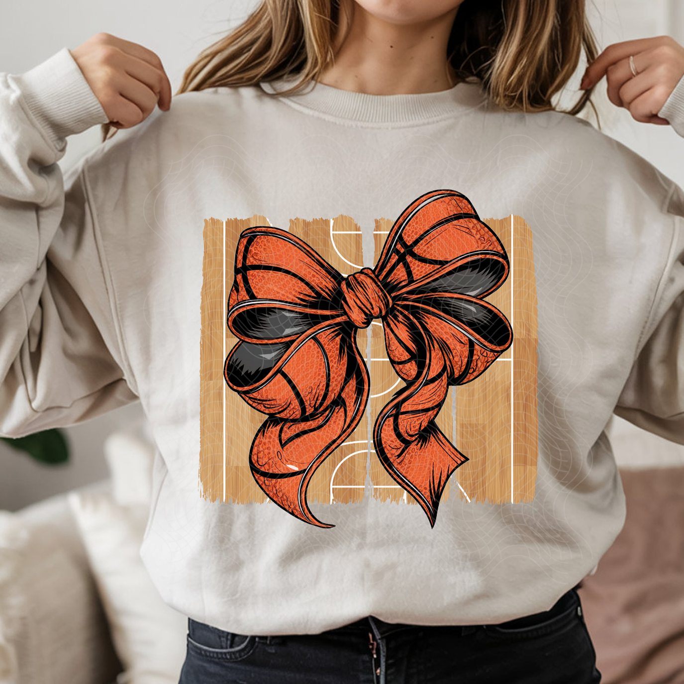 BASKETBALL BOW - DTF TRANSFER