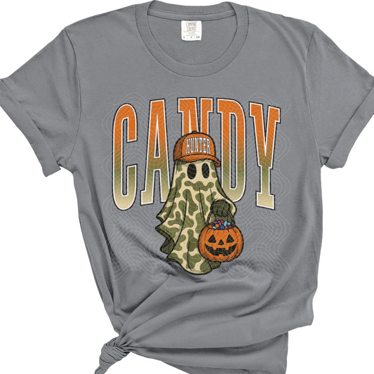 CANDY HUNTER DISTRESSED - DTF TRANSFER