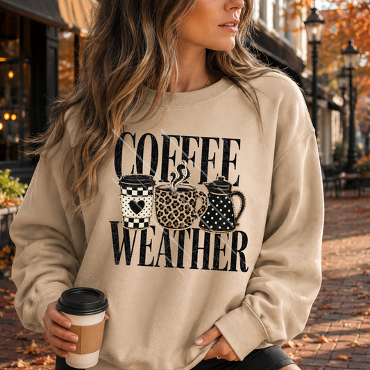 COFFEE WEATHER - DTF TRANSFER