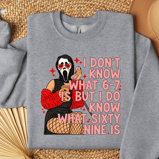 6-7 SCREAM DISTRESSED - DTF TRANSFER