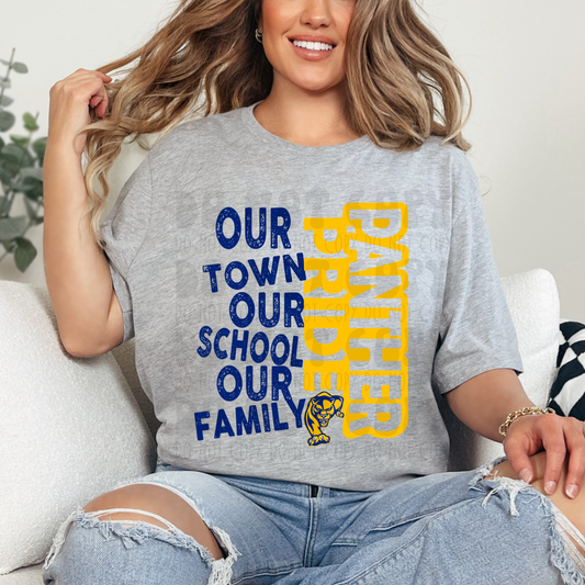 PANTHER PRIDE - DTF TRANSFER
