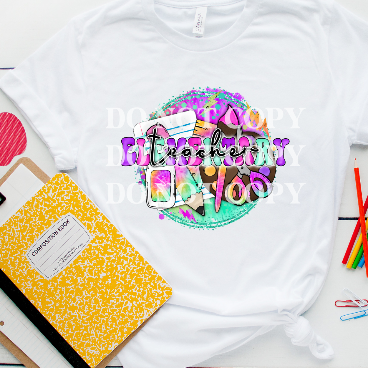 ELEMENTARY TEACHER - DTF TRANSFER