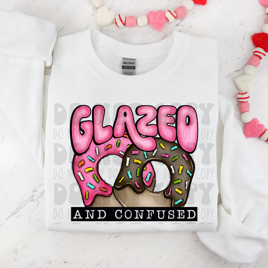 GLAZED AND CONFUSED - DTF TRANSFER
