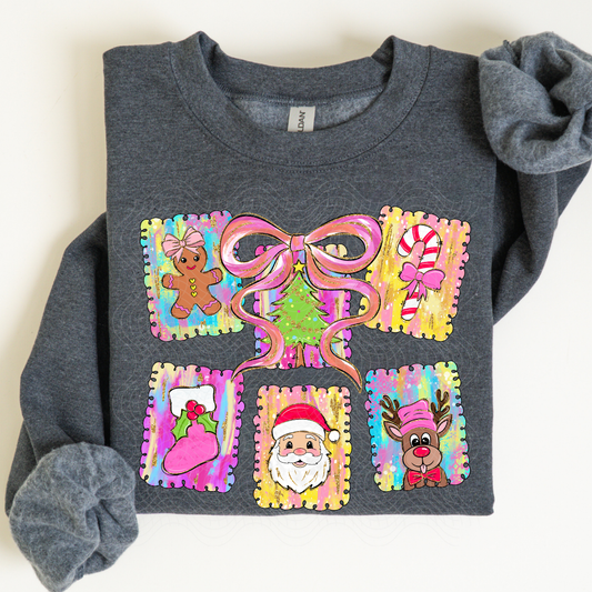 CHRISTMAS PAINTINGS - DTF TRANSFER