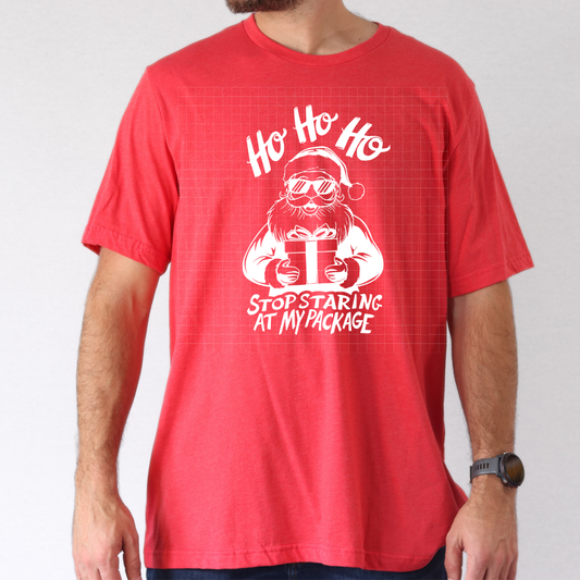 SNARKY STOP STARING WHITE - DTF TRANSFER