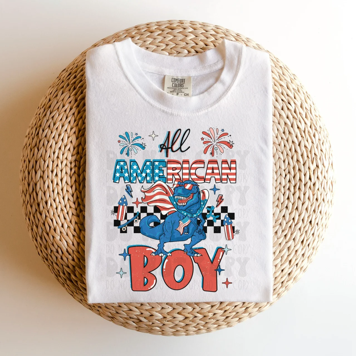 AMERICAN BOY DINO - DTF TRANSFER