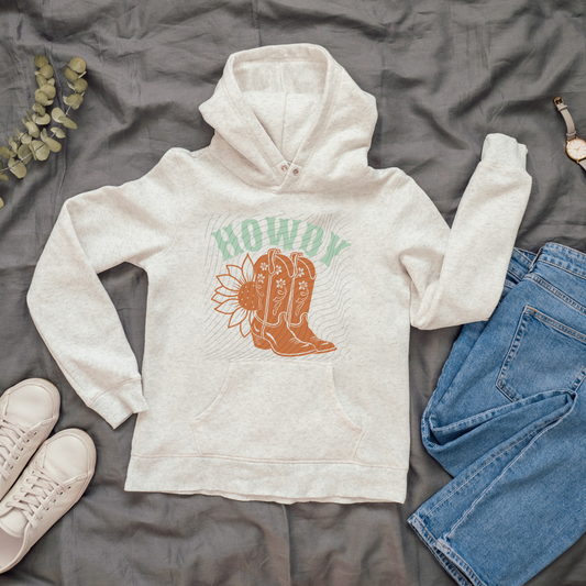 HOWDY BOOTS COLORED - DTF TRANSFER