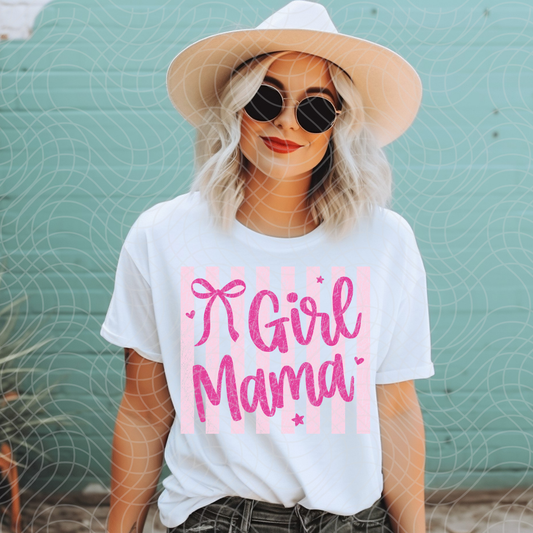 GIRL MAMA DISTRESSED - DTF TRANSFER