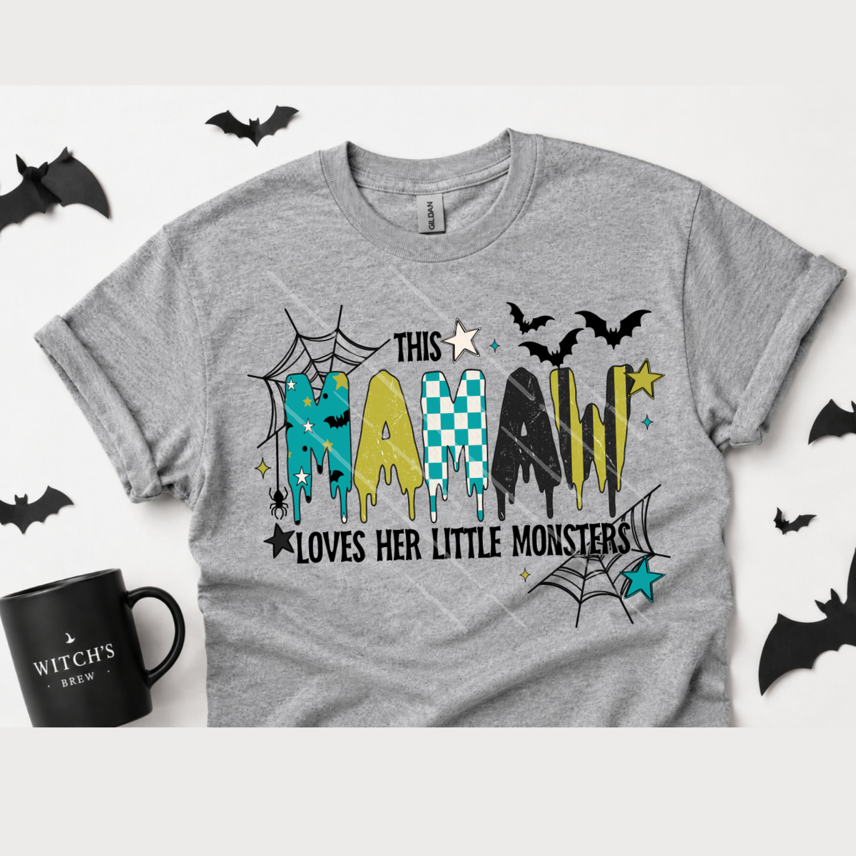 MAMAW LOVES HER LITTLE MONSTERS - DTF TRANSFER
