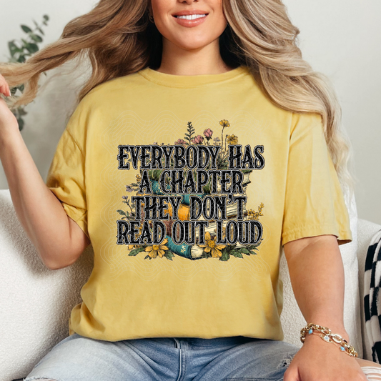 CHAPTER THEY DON'T READ OUT LOUD - DTF TRANSFER