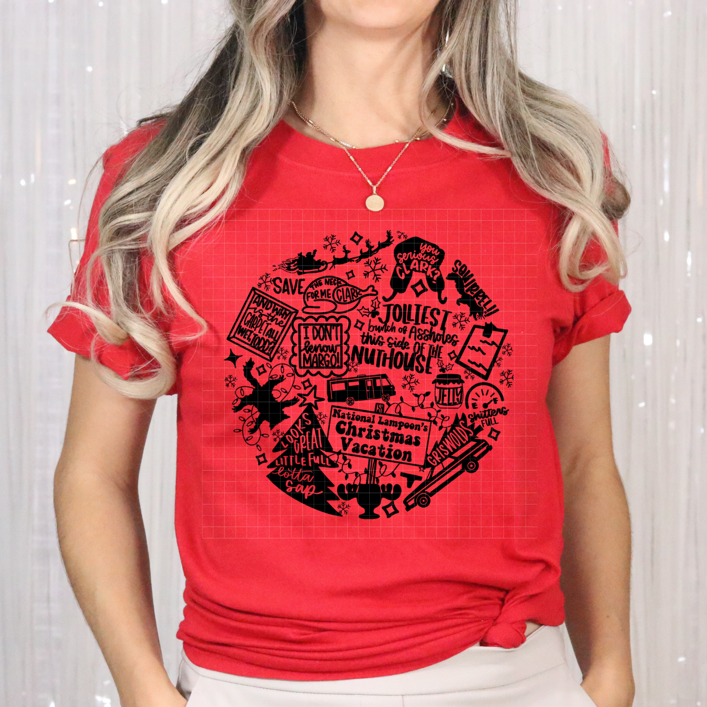 NUTHOUSE ROUND COLLAGE - DTF TRANSFER