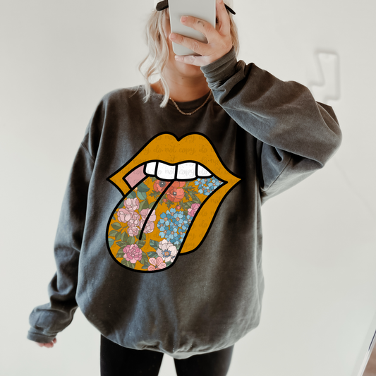 RETRO LIPS - DTF TRANSFER