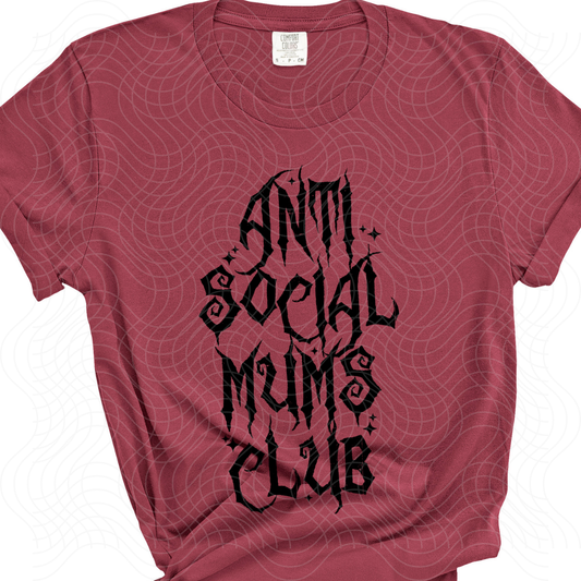 ANTI SOCIAL MUMS CLUB - DTF TRANSFER