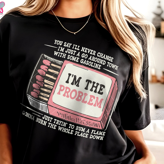 MATCHES WHT TEXT - DTF TRANSFER