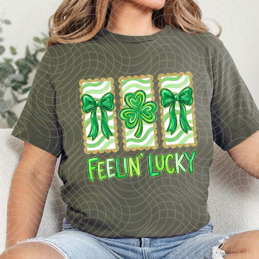 FEELIN' LUCKY - DTF TRANSFER
