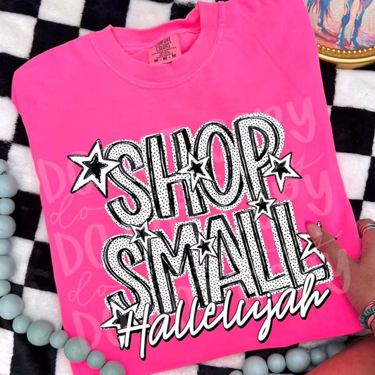 SHOP SMALL HALLELUJAH - DTF TRANSFER