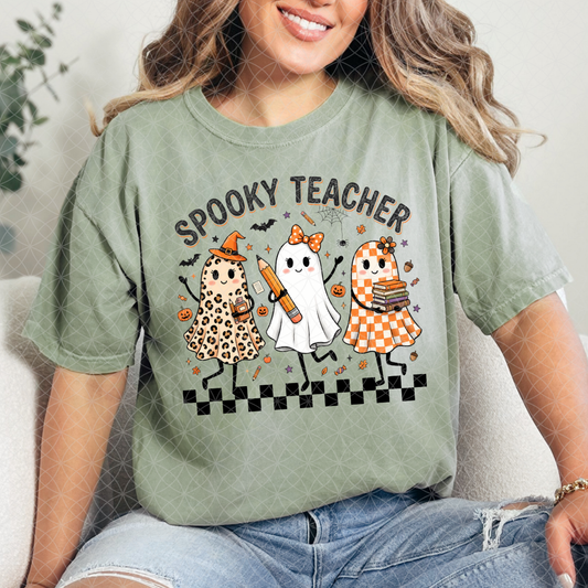 SPOOKY TEACHER - DTF TRANSFER